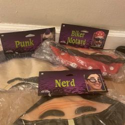 LOT OF 3 HALLOWEN HAT COSTUME 