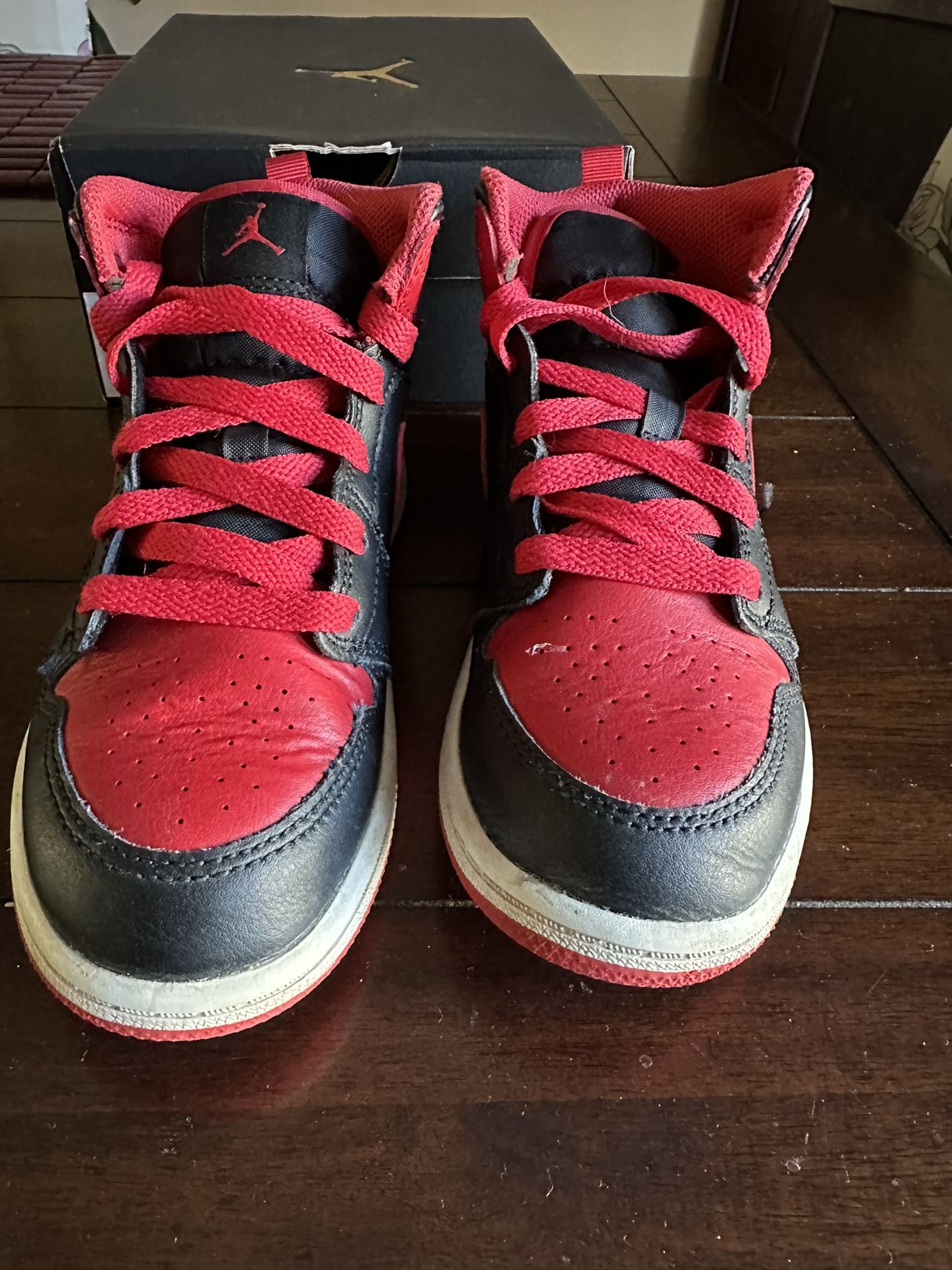 JORDAN 1 MID (PS) authentic youth Shoes