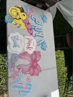 Gender Reveal Party Decoration Set