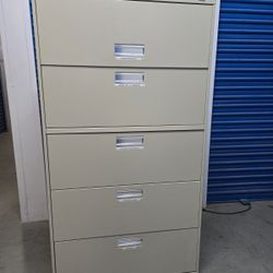 Solid Metal File Cabinet With Key Letter Or Legal Size 