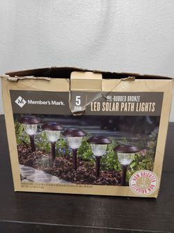 LED Solar Path Lights