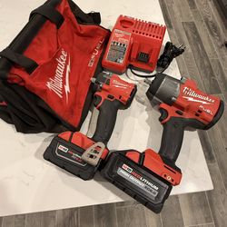 Milwaukee 18v Wrench Combo Kit