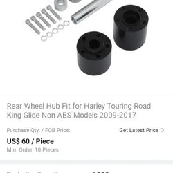 2009 To 2017 Harley-Davidson Road King Rear Hub New