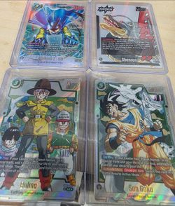 Dragon Ball Manga Booster 02 cards alt arts holo cards set Son goku Bulma ahenron