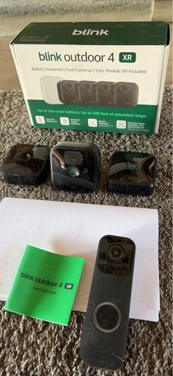 Blink outdoor 4xr Caneras