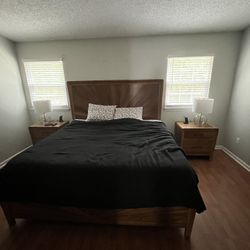 King bed set Full Room