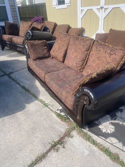 Two sofa seats