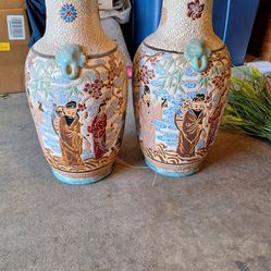 Vintage Vietnamese Vases