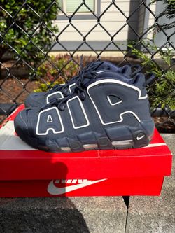 Obsidian Nike Air More Uptempo