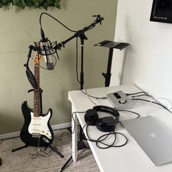 Complete Home Studio Bundle – MacBook Pro, Audio Gear, Guitar + More