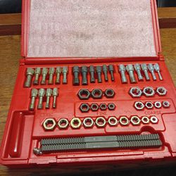 Snapon 48 Piece Retreading Set Fractional And Metric 