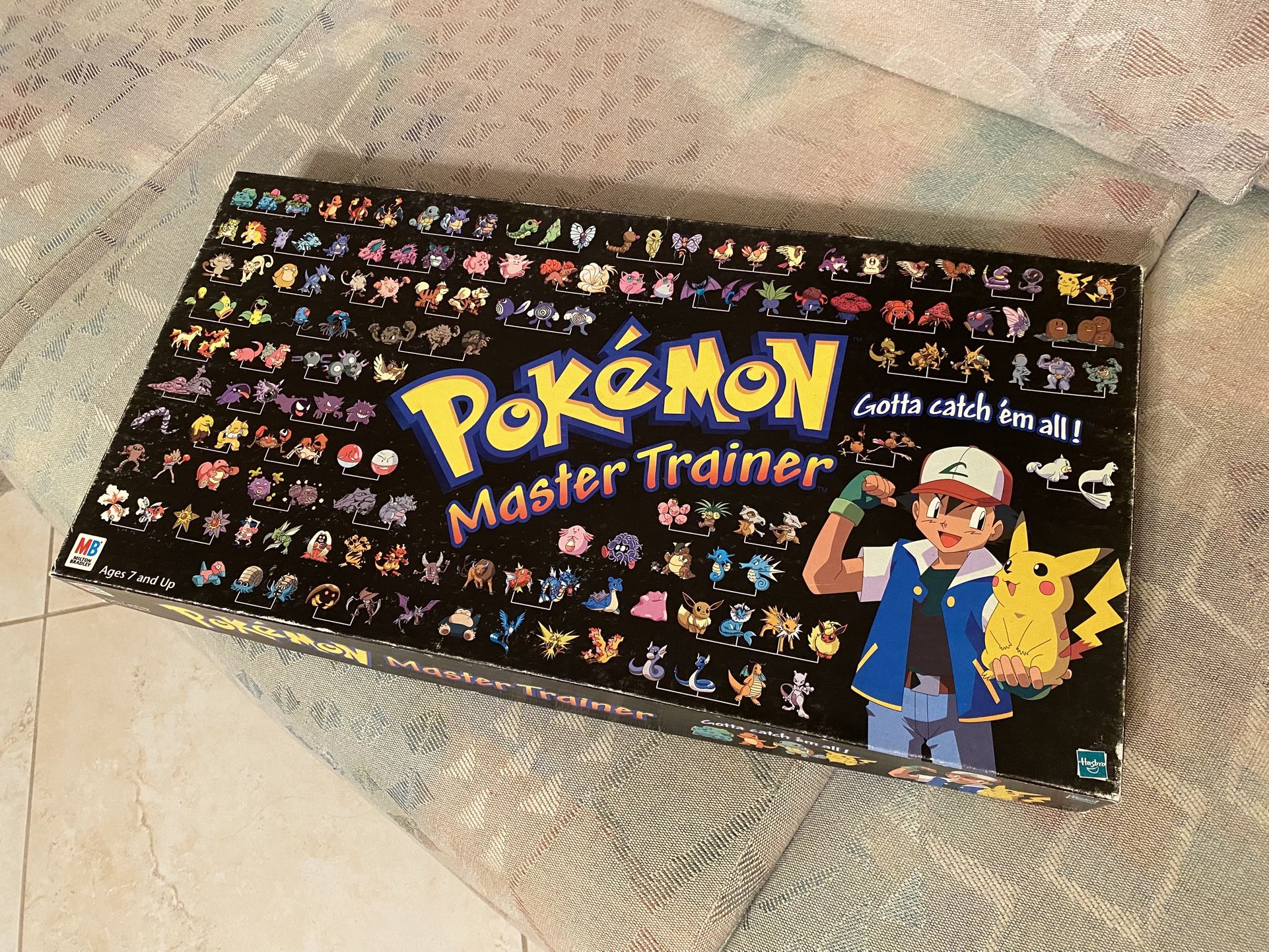 Pokémon Master Trainer Board Game (1999 VINTAGE)