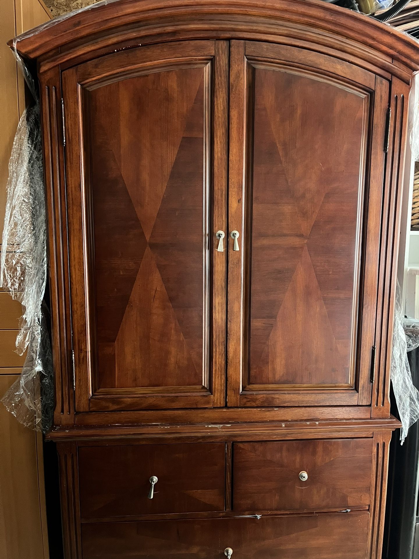 Wood Armoire