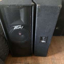 Pasive Speakers (Not Active/Powered ) Peavey 