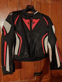 Dainese Estrema Air Tex Jacket Size 50 Like New!