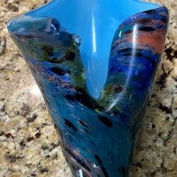 Murano Glass Wine Bottle Holder
