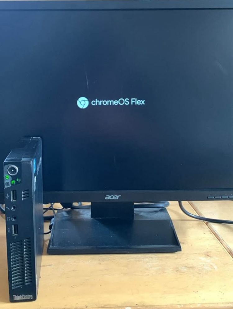 Lenovo ThinkCentre M72e Tiny PC – Chrome OS Flex – Tested