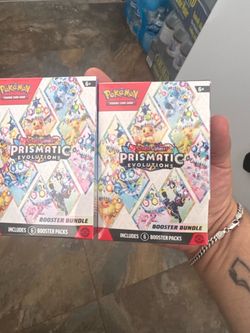 Prismatic evolutions booster bundle