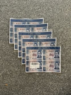 Mexico Pesos Debit Credit Card Skin Sticker