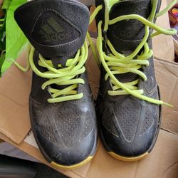 Adidas Shadow 2 Hightop Basketball Shoes Size Us 8 Mens.