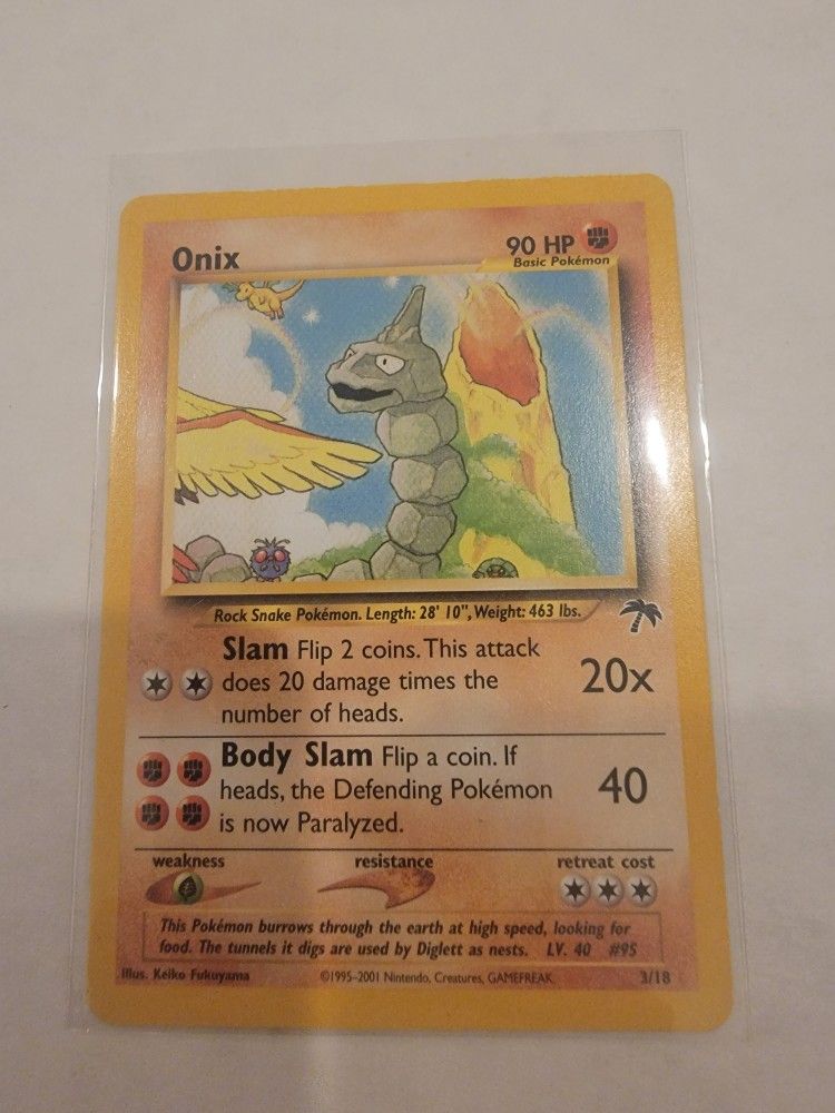 Onix · Southern Islands (SI) #3 ‹ PkmnCards