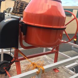 Cement mixer 8.83 CF TILD DOWN TYPE all steel 950.00