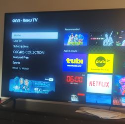 50" Onn Roku tv