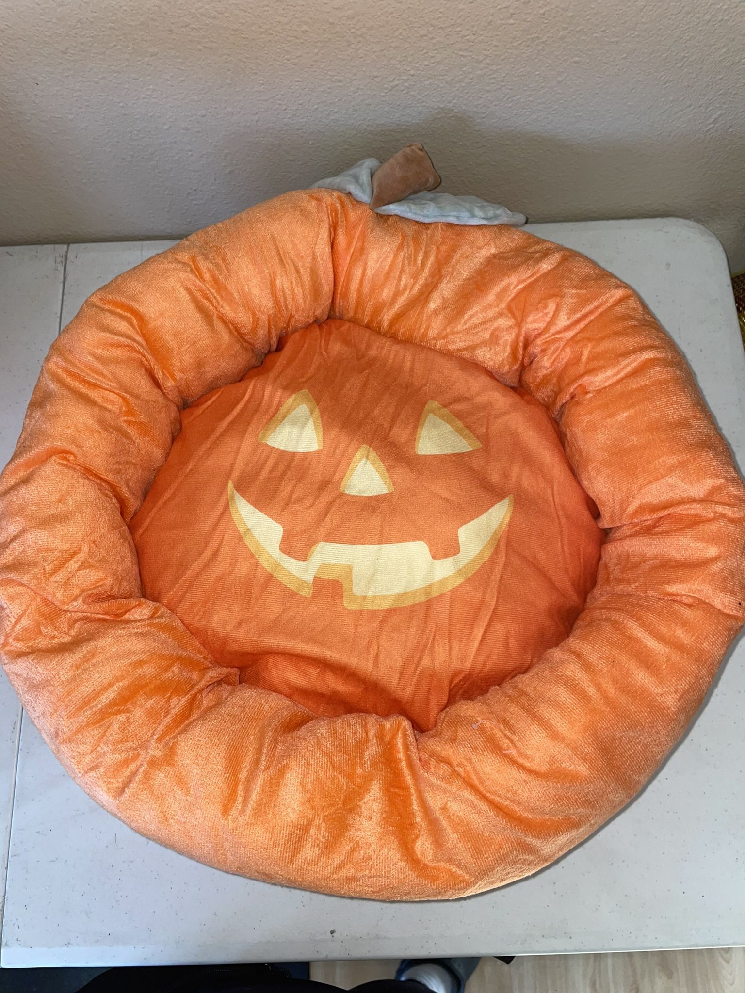 Pet bed Hallween pumpkin