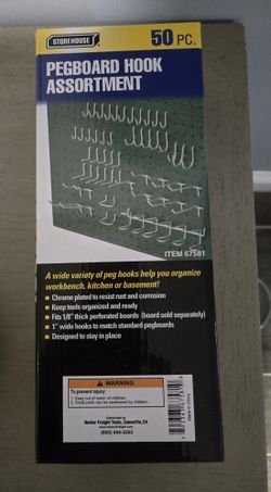 PEGBOARD HOOK ASSORTMENT