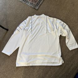 Adidas originals white long sleeve jersey Size XL