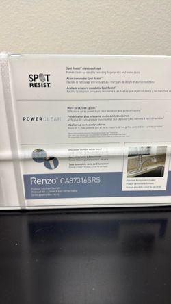 New Moen Faucet