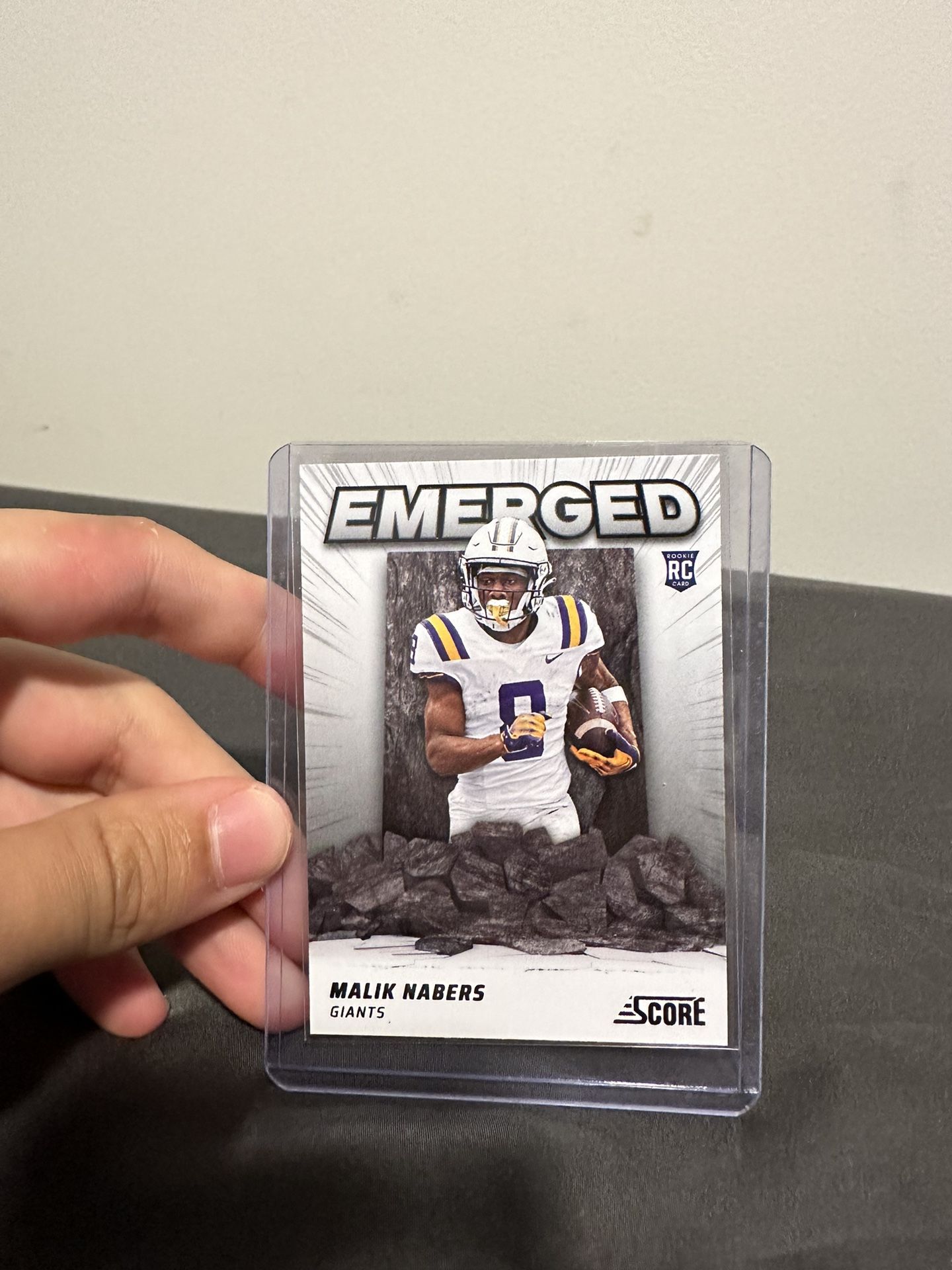 Malik Nabers Rookie Emerged 2024 Panini Score Football