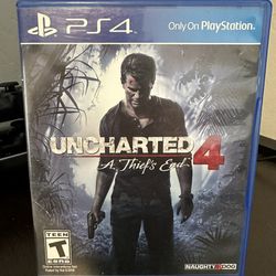 Uncharted 4 A Thief’s End (PS4)