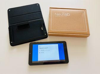 NeuTab 7-inch Android tablet w/ a Case