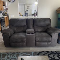 2 Set Couch Electric Recliners
