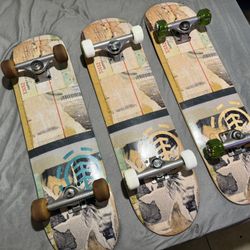 3 Element Complete Skateboards !!