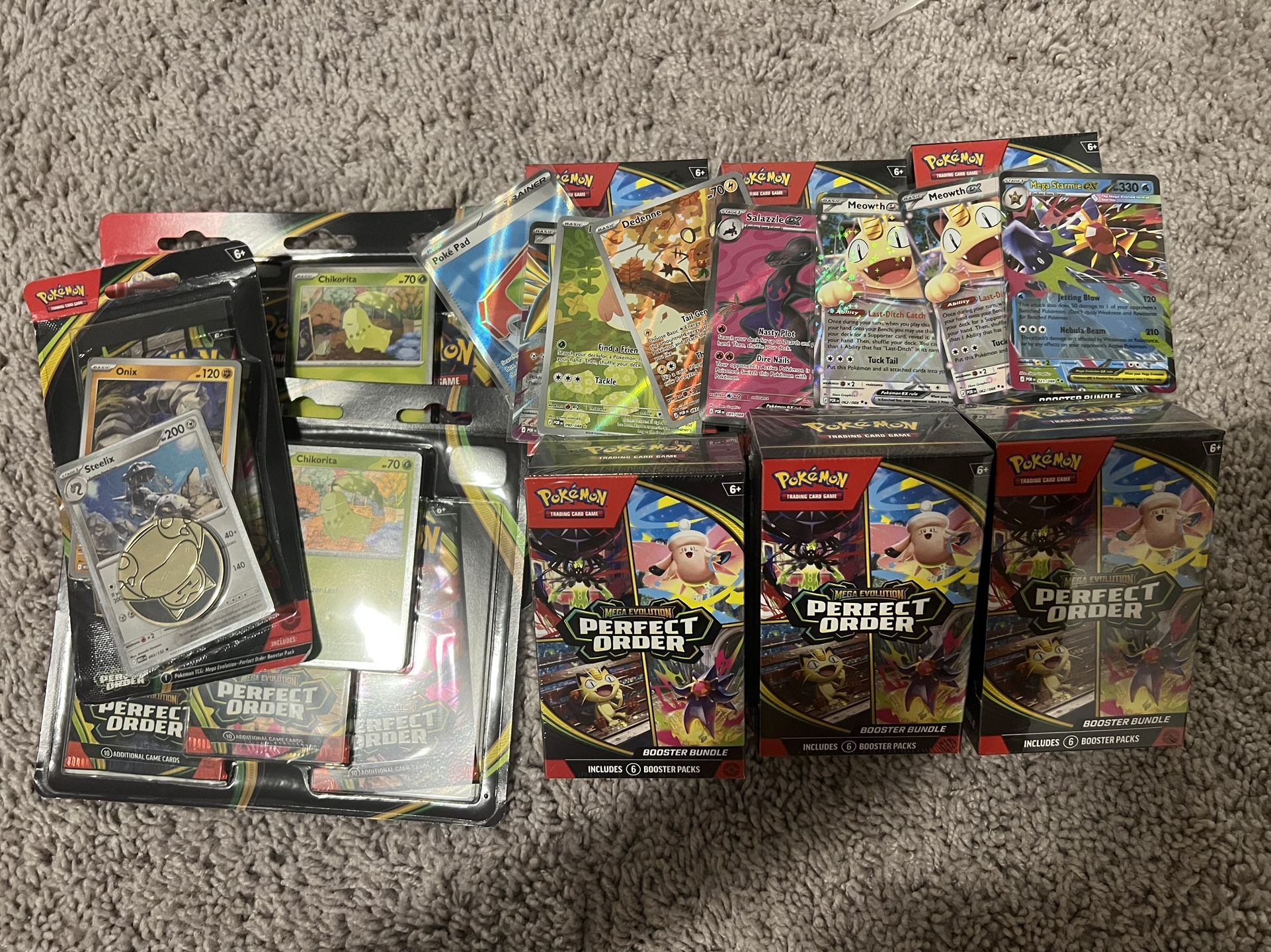 Pokemon selling everything in the picture!