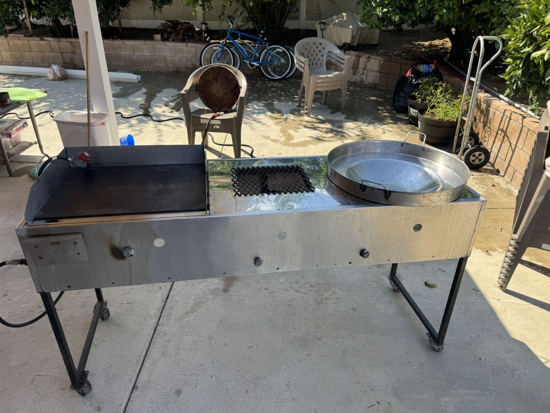 Taco Grill Cart