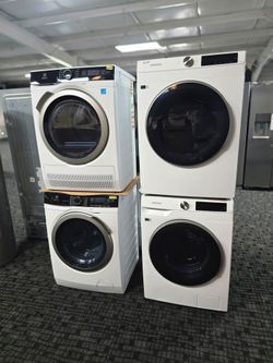 Brand New 24" Stackable Washer and Dryer Sets - 1 Year Warranty - Pickup Today Or Delivery Tomorrow - Cash Or Finance $50 Down With No Interest - No C