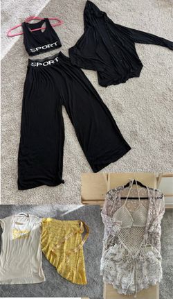 Women's Summer Boho & Athleisure Outfit Sets - $5 Each!