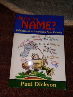 What's in a Name? Paperback edition