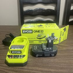 Ryobi 18v ONE+ 2.0 Battery & Charger Kit 