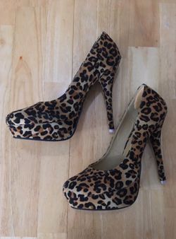 Leopard Suede Shoes
