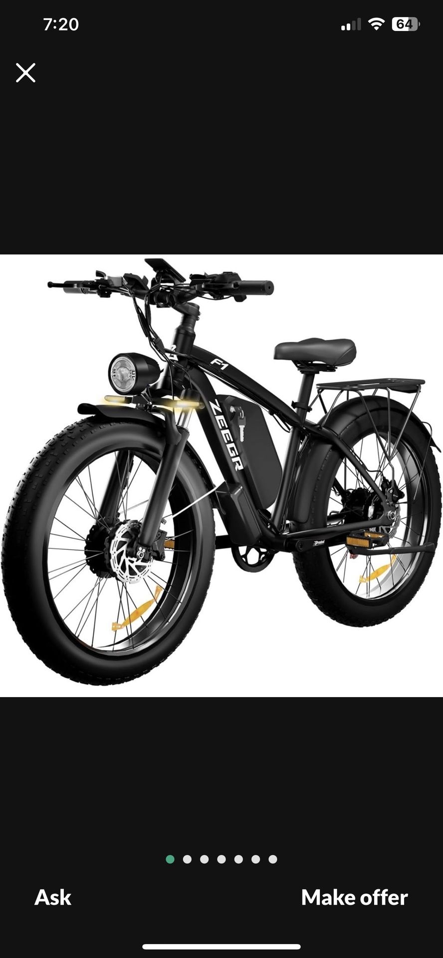 BRAND NEW ZEEGR ELECTRIC BIKE