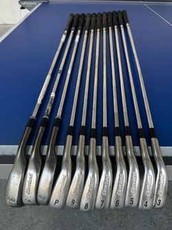 Cleveland irons with Honma bag