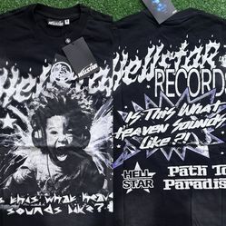 Black hellstar tee