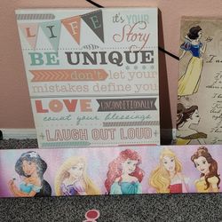 Girls Room Wall Decor