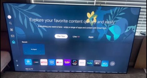85 inch Samsung TV