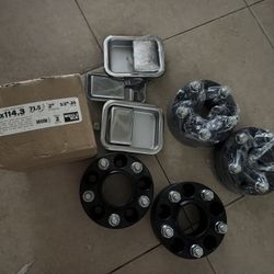 Wheel Spacer kit & Chromed Door Handles 