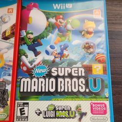 Nintendo Wii U new Super Mario Bros And Luigi